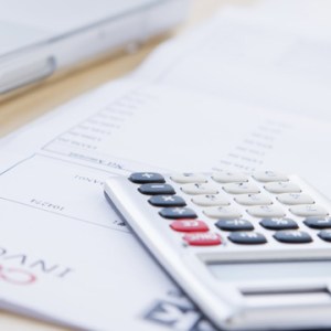A calculator on top of forms