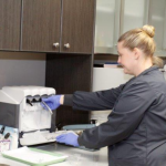 Dental Tech Operating machinery - Dr. Seibert