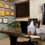 Dr Seibert's Office Desk